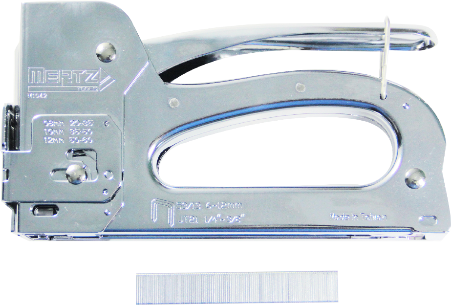Zszywacz tapicerski 6-12MM taker ręczny do wszywek Mertz 3w1 metalowy M1042