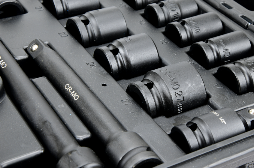 Zestaw nasadek udarowych Mertz nasadowe 1/2" nasadka 10-27mm 19szt M12419