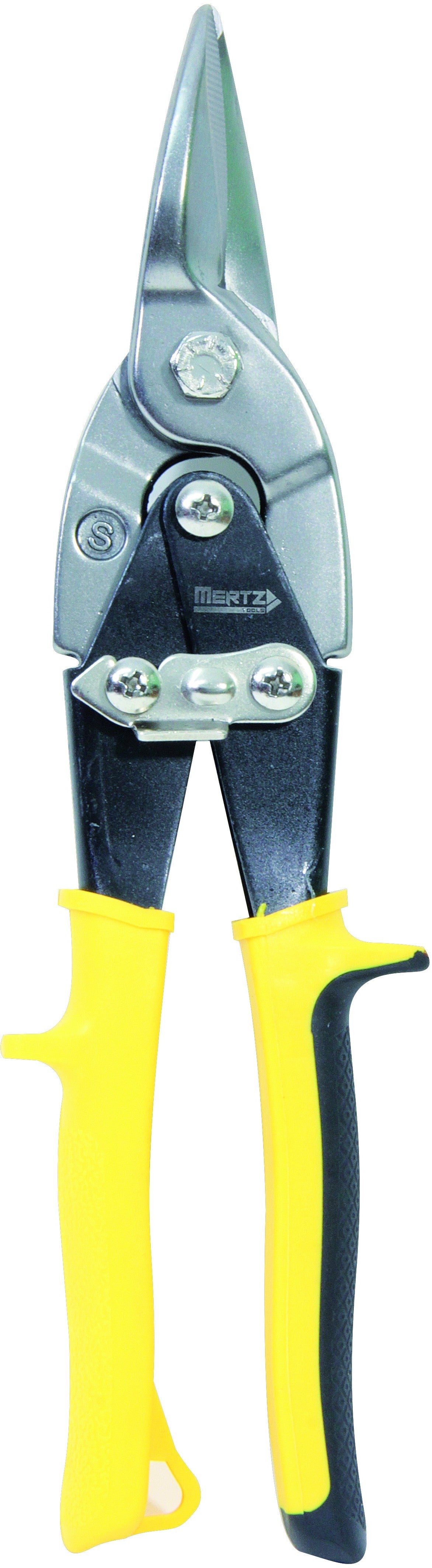 Nożyce do blach Mertz proste szczypce cęgi metalu ręczne Cr-Mo M0111 250mm