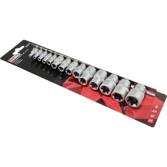 Zestaw kluczy nasadowych Mertz komplet bity 1/2" 1/4" 3/8" typ-E M12172 x14