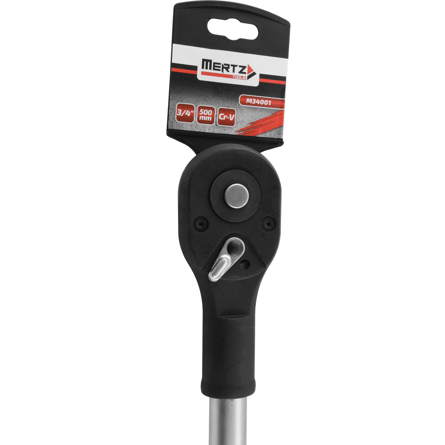 Klucz grzechotka Mertz nasadowy prosta do nasadek M34001 3/4" 24 zęby Cr-V