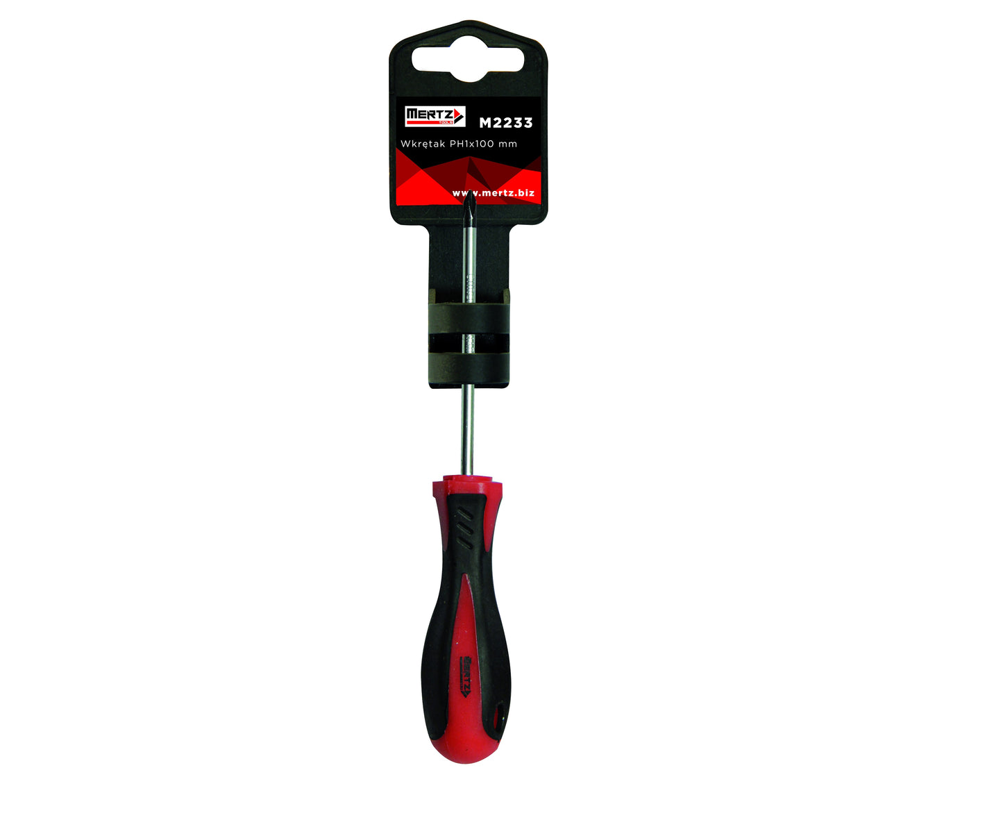Śrubokręt Mertz wkrętak gwiazdkowy krzyżak M2233 PH1 x 100mm