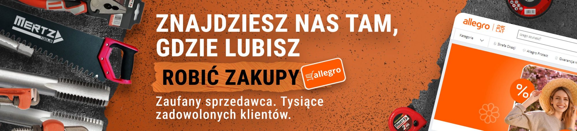 Znajdziesz nas tam, gdzie lubisz robić zakupy – Allegro