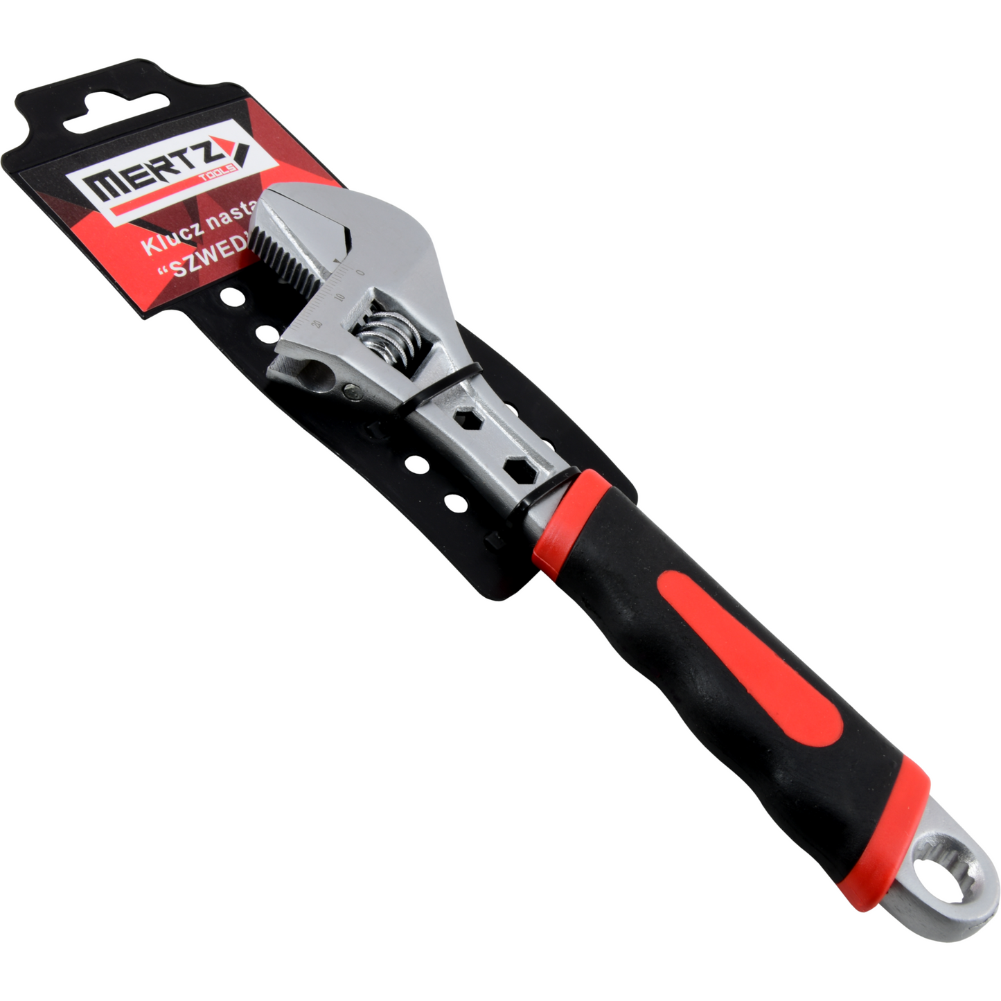 Klucz nastawny szwed Mertz szwedzki 0-25mm z gumową rączką M00101 200mm CRV