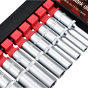 Zestaw nasadek długich Mertz nasadowe 1/4" nasadka 4-13mm 10szt M14210