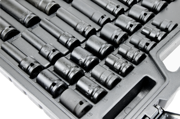 Zestaw nasadek udarowych Mertz nasadowe 1/2" nasadka 9-30mm 40szt M12440