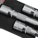 Zestaw przedłużek do nasadek M12301 1/2" 3szt 75 125 250 mm klucz nasadowy