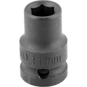 Nasadka udarowa Mertz klucz nasadowy sześciokątna Cr-Mo M12601 1/2" 11 mm
