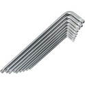 Zestaw kluczy imbus TORX Mertz klucze torksy 9szt T10-T50 M12144 długie