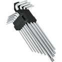Zestaw kluczy imbus TORX Mertz klucze torksy 9szt T10-T50 M12144 długie