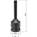 Klucz trzpieniowy TORX Mertz 78mm bit udarowy T45 1/2" Cr-Mo M12635
