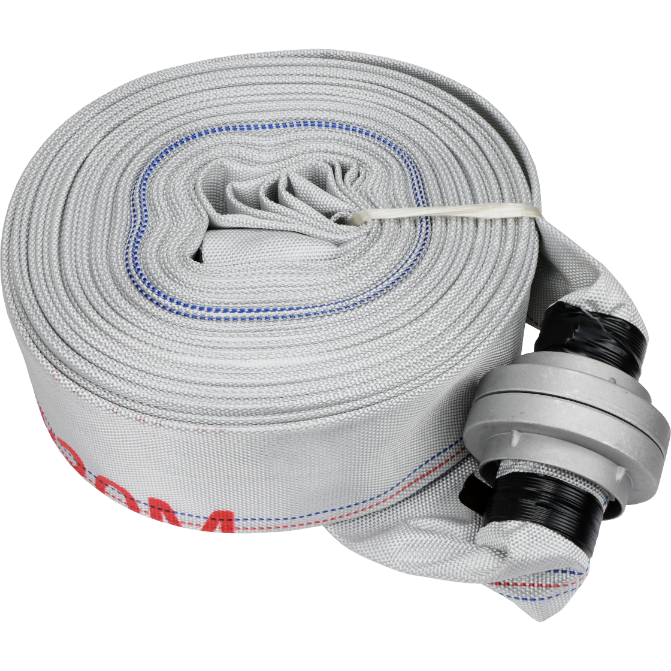 Wąż strażacki Mertz wzmocniony do wody szamba z końcówkami M8061 2" 30m