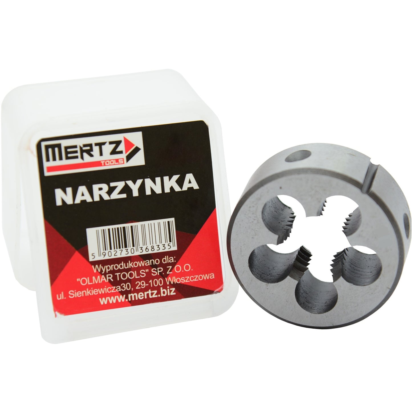 Narzynka metryczna Mertz gwintownik trwały gwint M12 DIN352 M2034