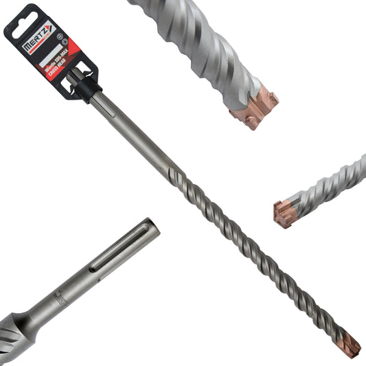 Wiertło do betonu Mertz końcówka krzyż SDS MAX quadro cross M1812 16x600mm