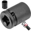 Nasadka udarowa Mertz klucz nasadowy sześciokątna Cr-Mo M12611 1/2" 21 mm