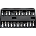Zestaw kluczy nasadowych Mertz 1/4" narzędzia nasadki bity 48szt M14048