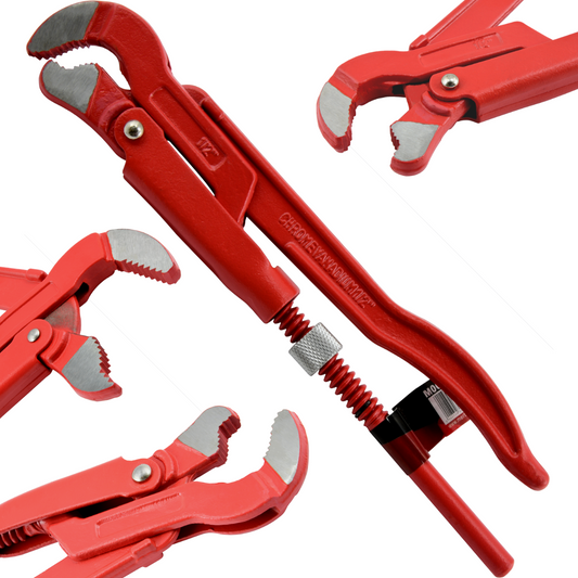 Klucz do rur Mertz nastawny hydrauliczny żabka szczypce M00201 45" 1/2"