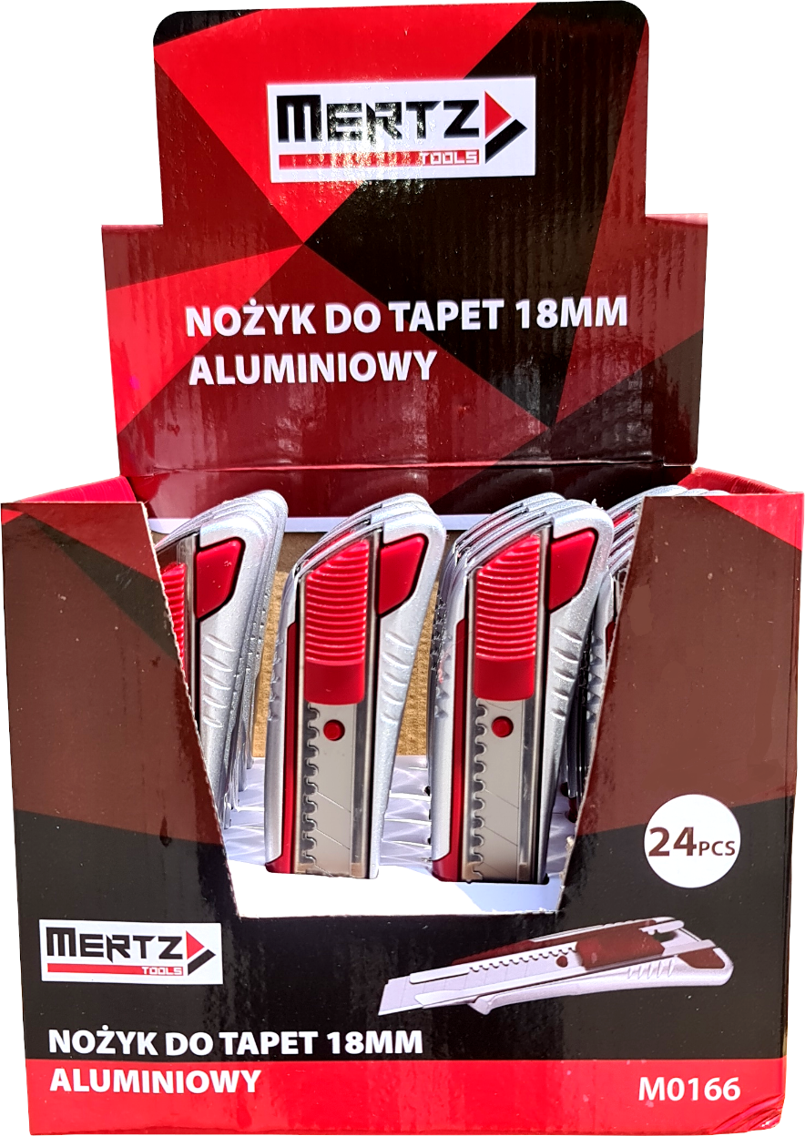 MERTZ NOŻYK DO TAPET 18MM ALUM.HD