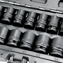 Zestaw nasadek udarowych Mertz nasadowe 1/2" nasadka 10-24mm 13szt M12413
