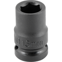 Nasadka udarowa Mertz klucz nasadowy sześciokątna Cr-Mo M12603 1/2" 13 mm