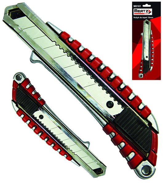 MERTZ NOŻYK DO TAPET 18MM ALUMINIUM
