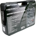Zestaw kluczy nasadowych Kronach 1/4" 1/2" nasadki bity 94szt K12094
