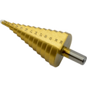 Wiertło stożkowe Mertz stopniowe choinkowe tytan do metalu HSS M1601 4-39mm