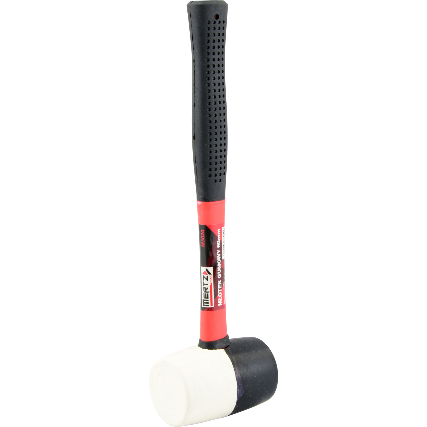 Młotek gumowy Mertz fiberglass włókno szklane odporny mocny M3020 60mm