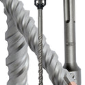 Wiertło do betonu Mertz końcówka krzyż SDS MAX quadro cross M1845 35x600mm