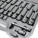 Zestaw nasadek udarowych Mertz nasadowe 1/2" nasadka 9-30mm 40szt M12440