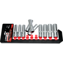 Zestaw nasadek długich Mertz nasadowe 1/2" nasadka 10-19mm 10szt M12210