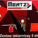 MERTZ ZESTAW LAKIERNICZY 5 EL.