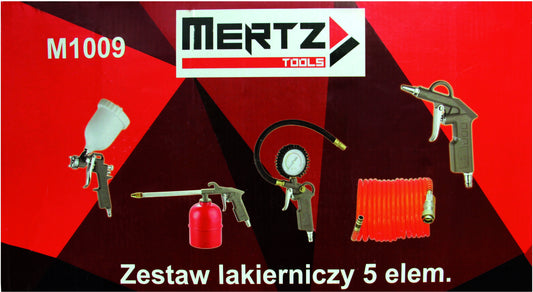 MERTZ ZESTAW LAKIERNICZY 5 EL.