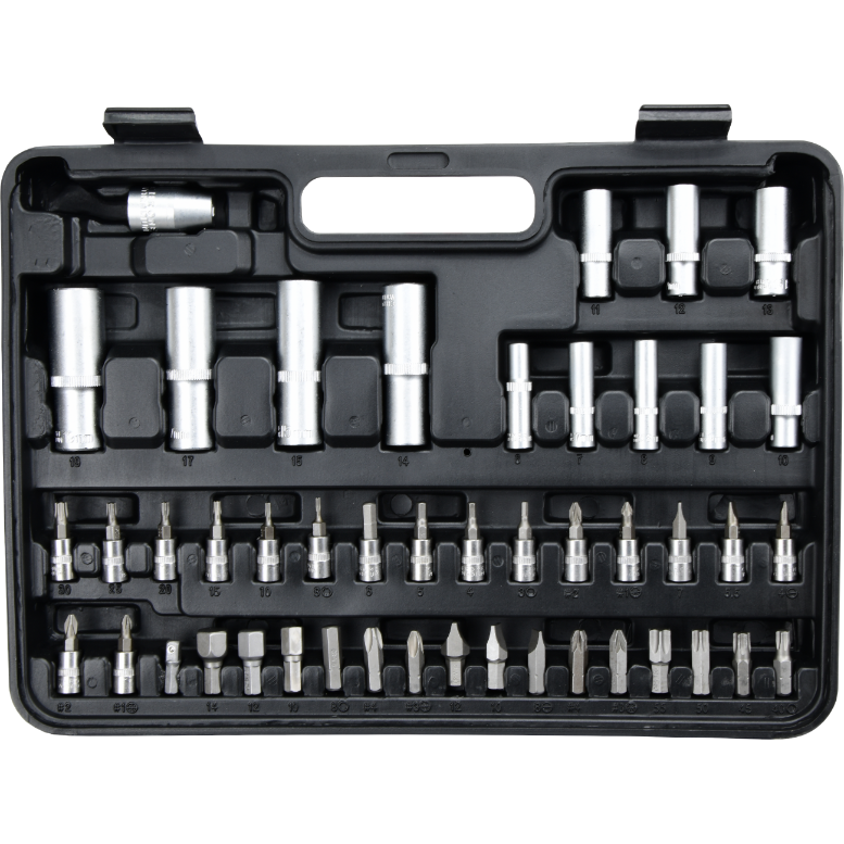 Zestaw kluczy nasadowych Kronach 1/4" 1/2" nasadki bity 94szt K12094