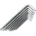Zestaw kluczy imbus TORX Mertz klucze imbusy torksy 9szt T10-T50 M12142