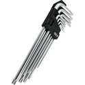 Zestaw kluczy imbus TORX Mertz klucze torksy 9szt T10-T50 M12144 długie