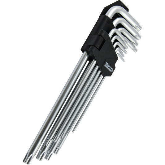 Zestaw kluczy imbus TORX Mertz klucze torksy 9szt T10-T50 M12144 długie