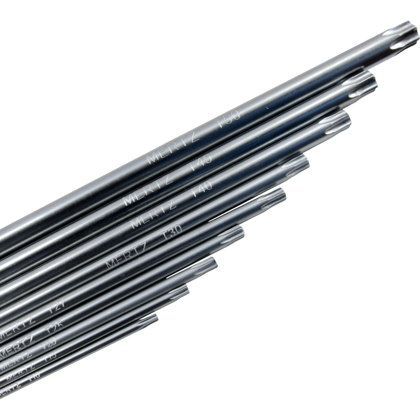 Zestaw kluczy imbus TORX Mertz klucze imbusy torksy 9szt T10-T50 M12142