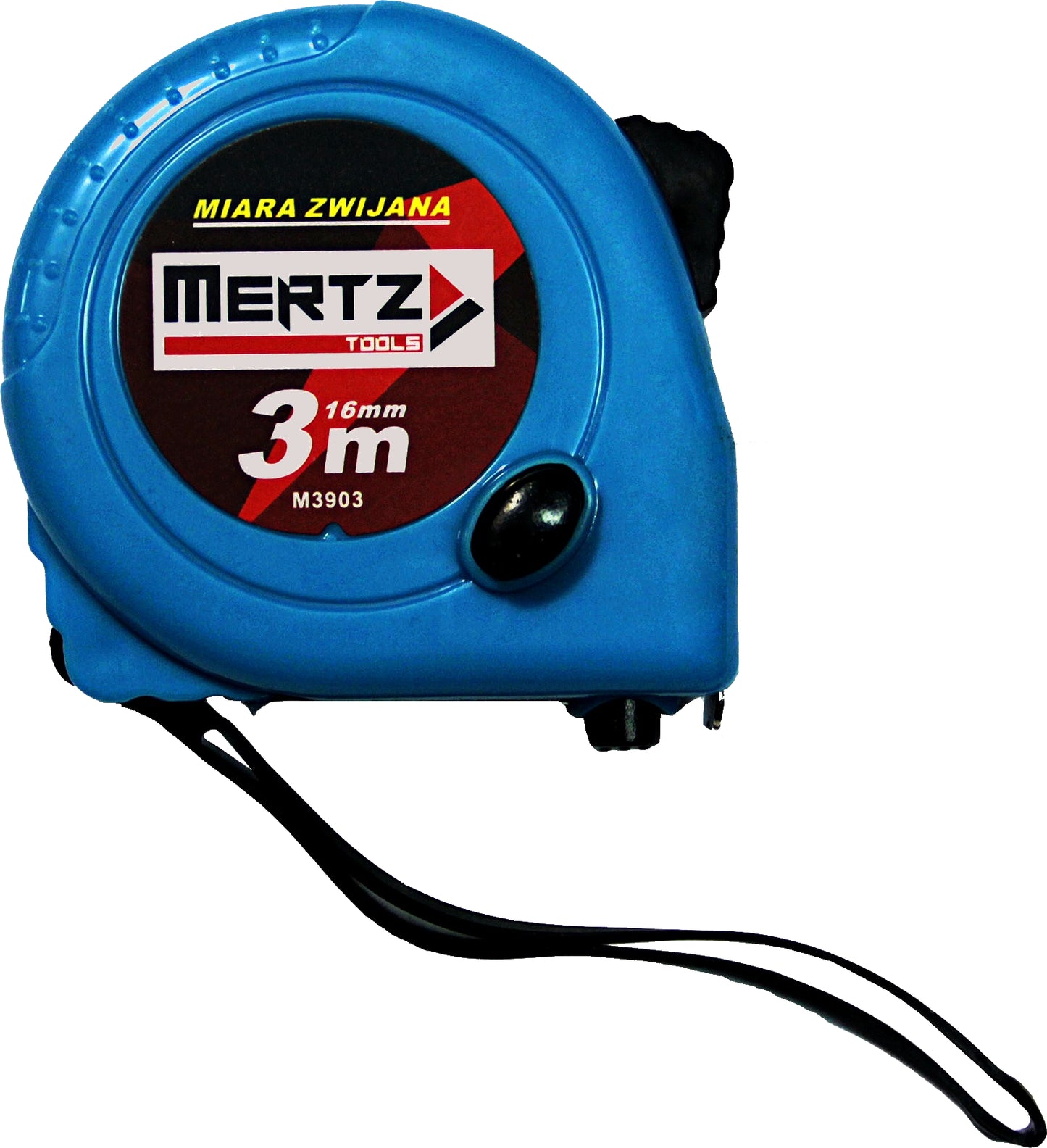 Miara zwijana Mertz miarka taśma metrówka M3903 z blokadą 16mm 3m