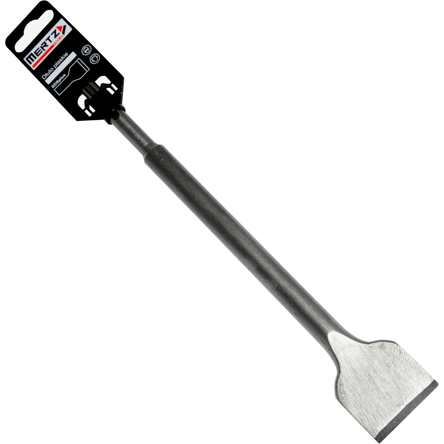 Dłuto płaskie SDS+ plus Mertz łopatka przecinak do betonu M1057 14x60x250