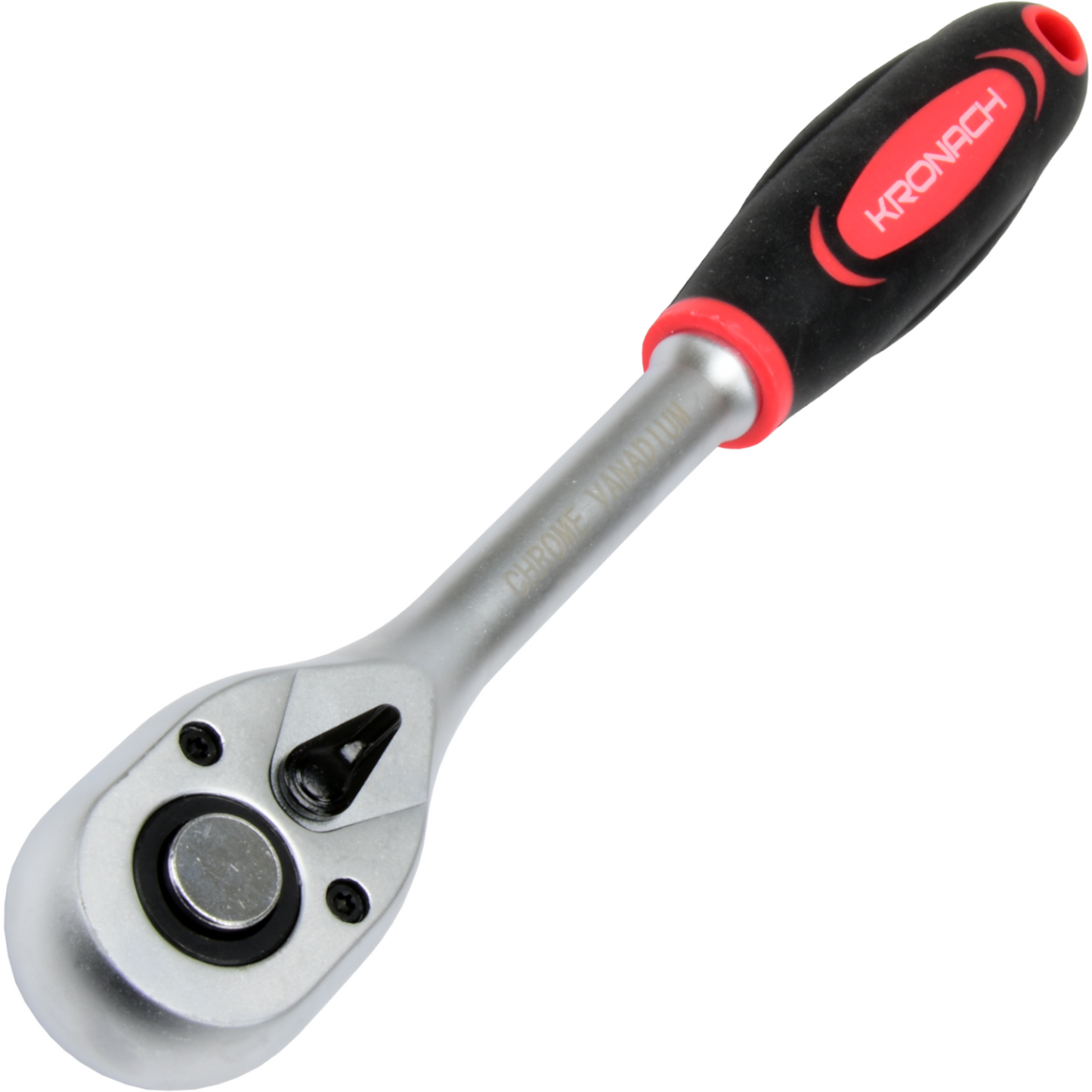 Klucz grzechotka Kronach nasadowy do bitów nasadek K12001 1/2" 72 zęby Cr-V