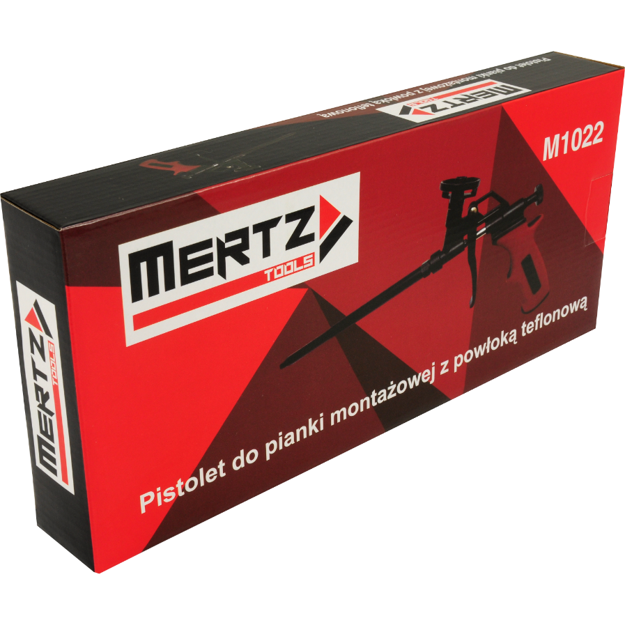 Pistolet do pianki montażowej Mertz piany powłoka teflonowa M1022