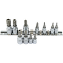 Zestaw kluczy trzpieniowych Mertz komplet bitów 1/4" 3/8" TORX M12165 x11
