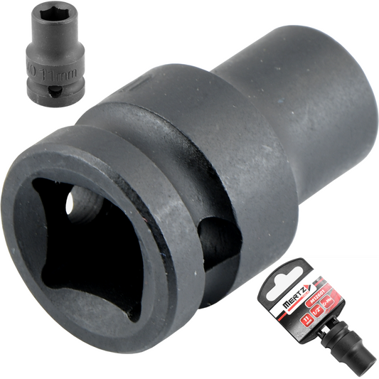 Nasadka udarowa Mertz klucz nasadowy sześciokątna Cr-Mo M12601 1/2" 11 mm