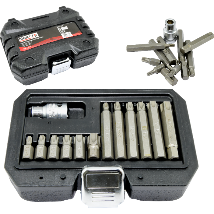 Zestaw kluczy trzpieniowych Mertz komplet bitów imbus 1/2" TORX M12161 x13