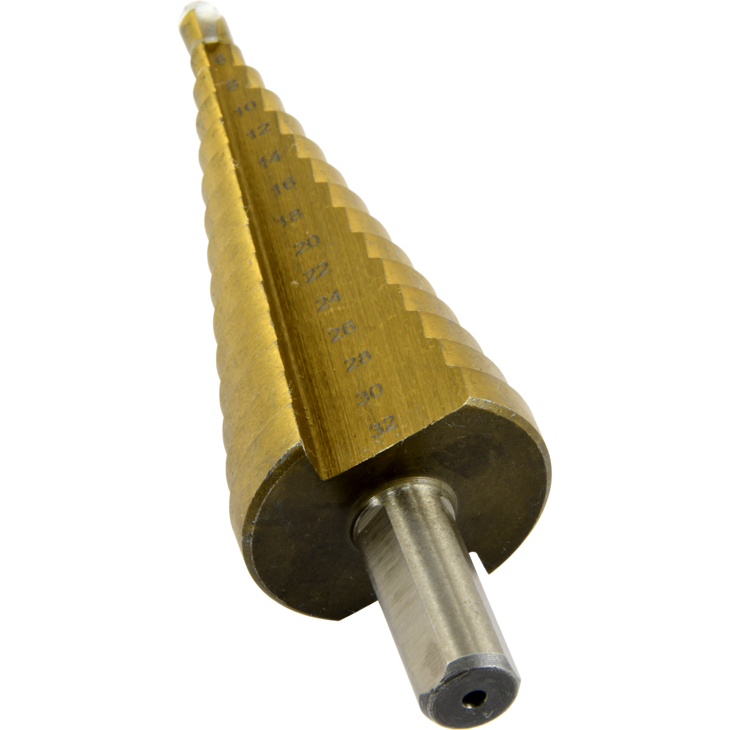 Wiertło stożkowe Mertz stopniowe choinkowe tytan do metalu HSS M1600 4-32mm