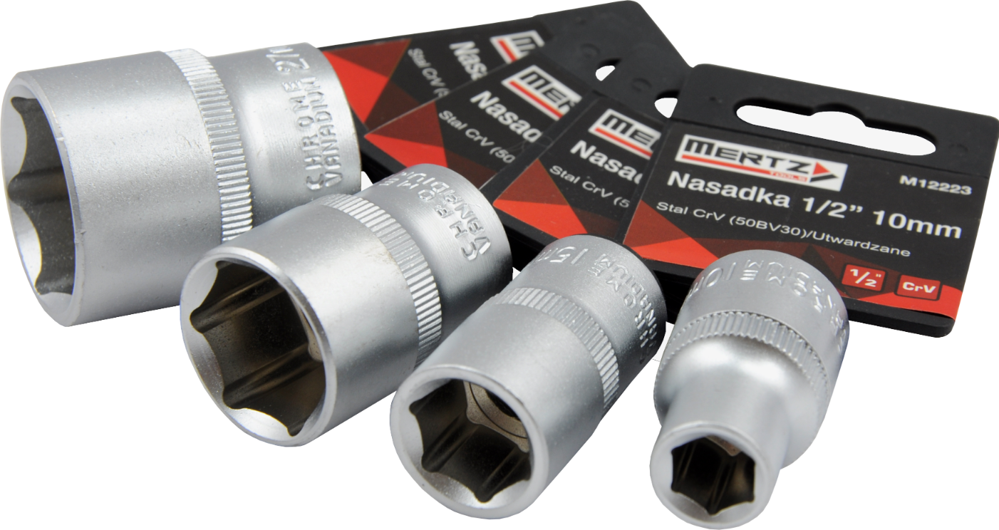 Nasadka Mertz klucz nasadowy sześciokątna CrV M12224 1/2" 11mm