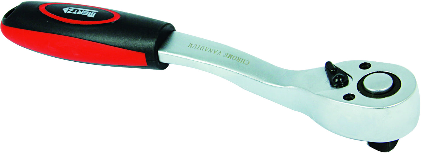 Klucz grzechotka Mertz nasadowy wygięta do nasadek M12001 1/2" 72 zęby Cr-V