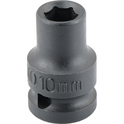 Nasadka udarowa Mertz klucz nasadowy sześciokątna Cr-Mo M12600 1/2" 10 mm