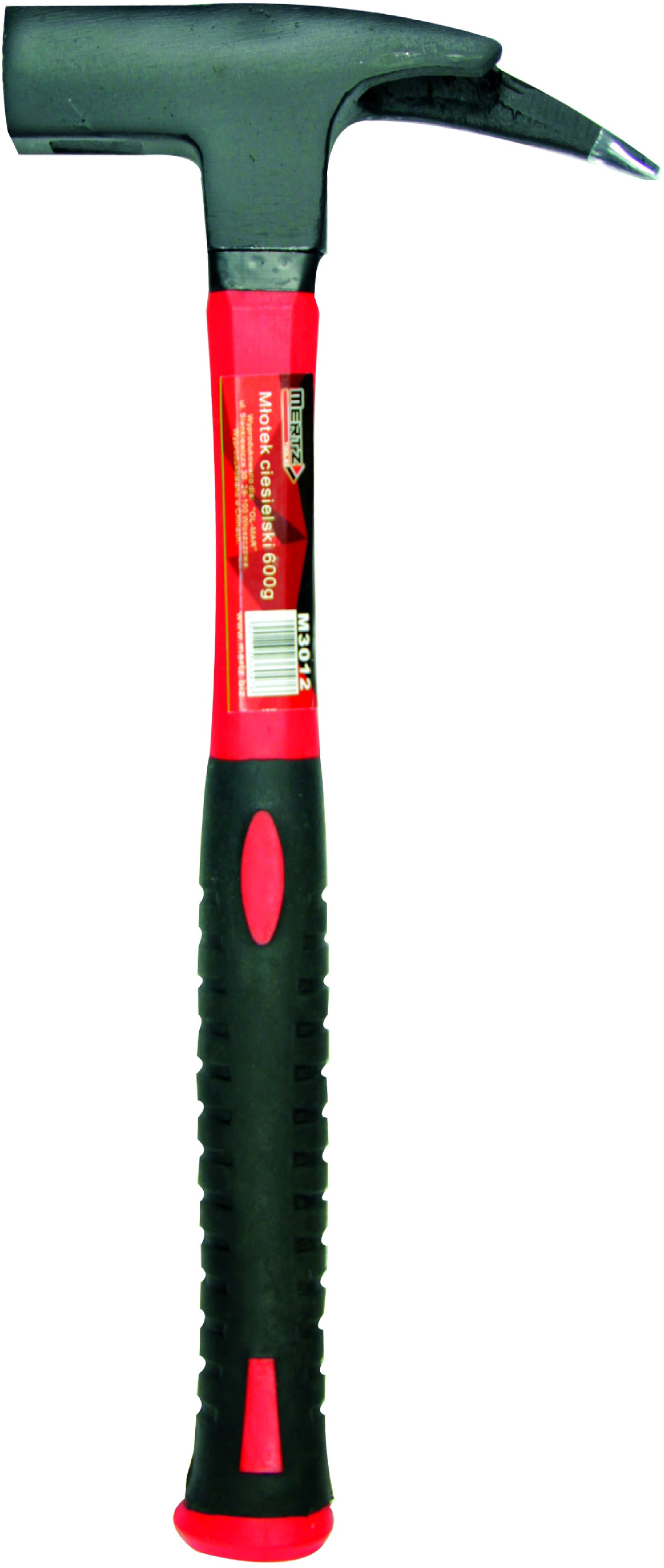 Młotek ciesielski Mertz fiberglass włókno szklane odporny mocny M3012 600g